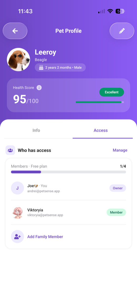Gestiona el acceso
